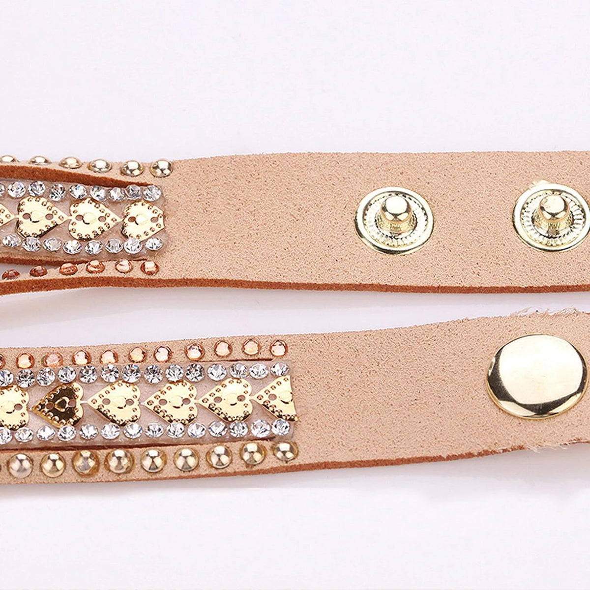 Mode Strass Herz Zifferblatt Frauen Uhren Lange Samt Band Armbanduhr