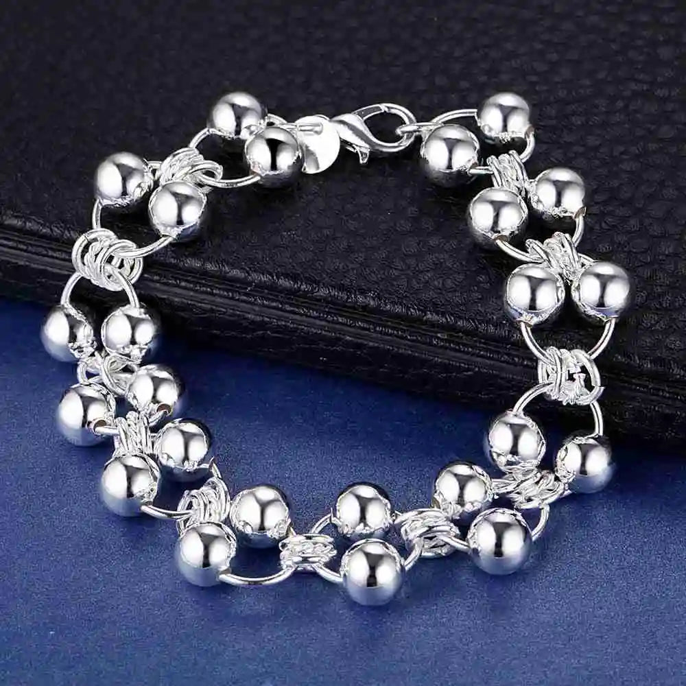 Neues Armband aus 925er-Sterlingsilber, hochwertige romantische Kette für Damen, modisch, Verlobungsfeier, Hochzeit, Schmuck, Geschenk