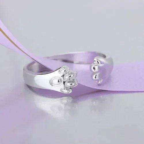 Neueste Frauen Vintage Stil Schmuck Mädchen Schöne Party Ring Mode Kleine Hand 925 Sterling Silber Nadel Finger Ringe Liebhaber Geschenk