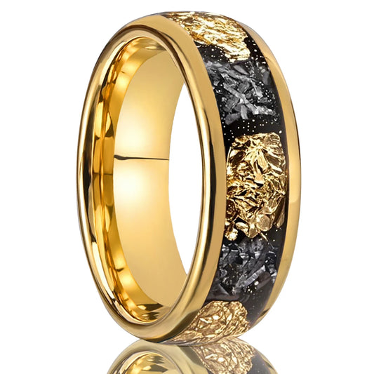 Herren Wolfram karbid schwarzer Ring 8mm Mode Luxus Paar Eheringe geeignet für den täglichen Gebrauch Jubiläums geschenk