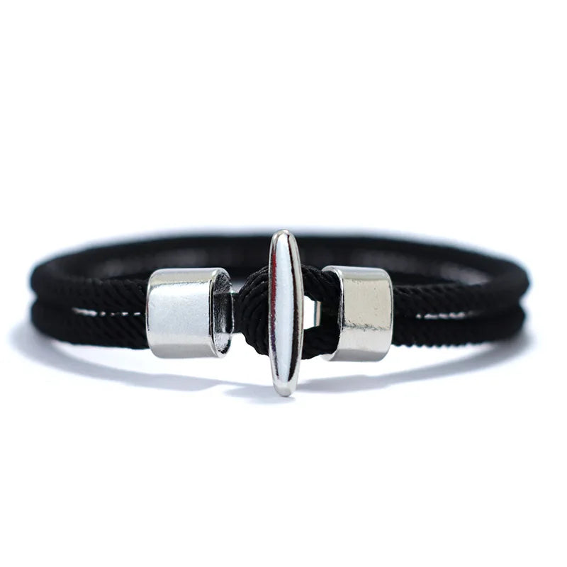 51Luckind Einfache Design Milan Seil Armband Handgemachte Männer Frauen Outdoor Survival Armband Für Camping Armband Gewinde Schmuck