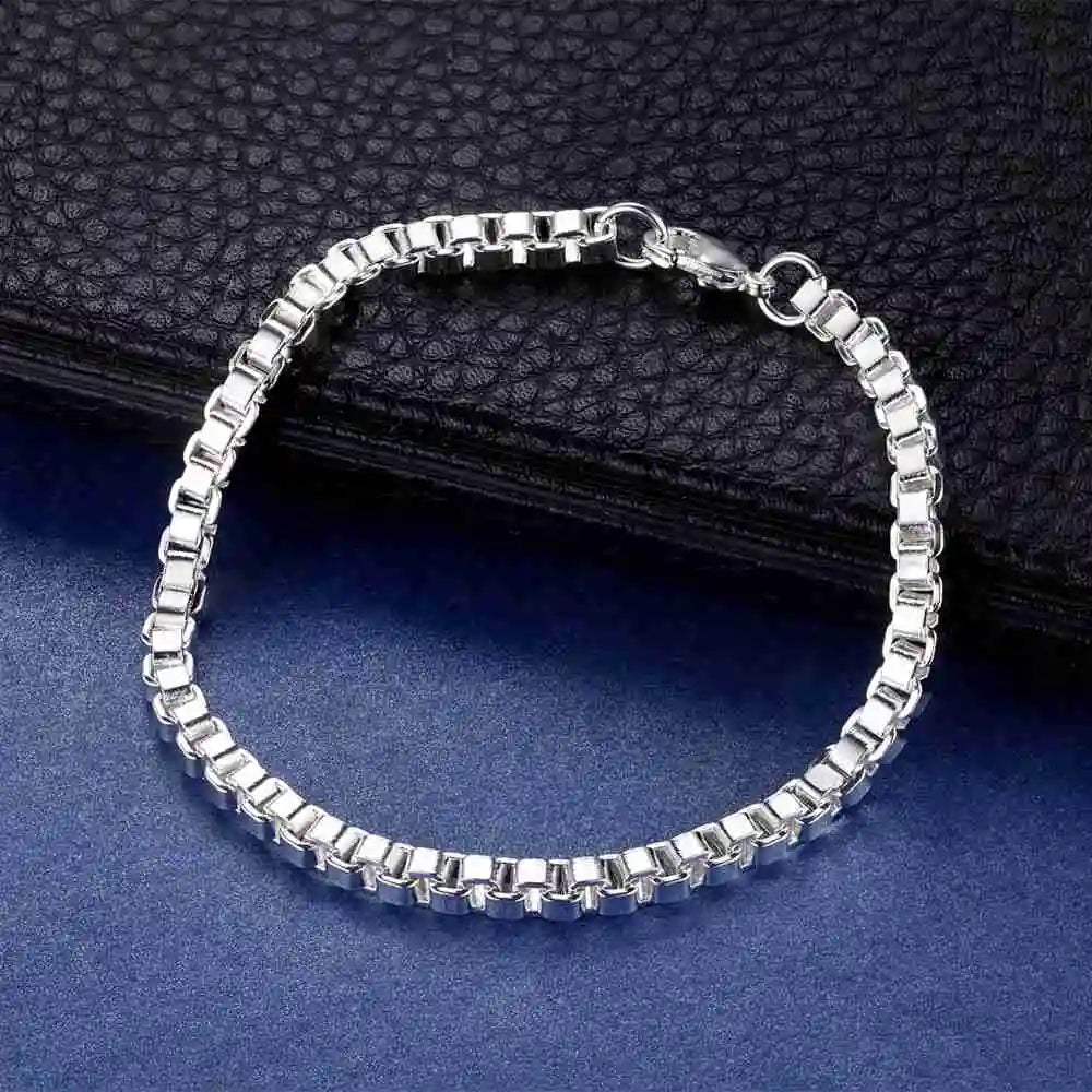 Neues Armband aus 925er-Sterlingsilber, hochwertige romantische Kette für Damen, modisch, Verlobungsfeier, Hochzeit, Schmuck, Geschenk