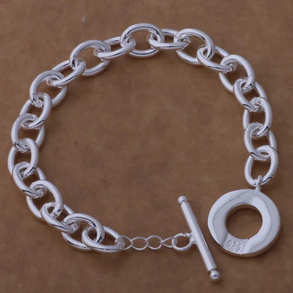Neues Armband aus 925er-Sterlingsilber, hochwertige romantische Kette für Damen, modisch, Verlobungsfeier, Hochzeit, Schmuck, Geschenk