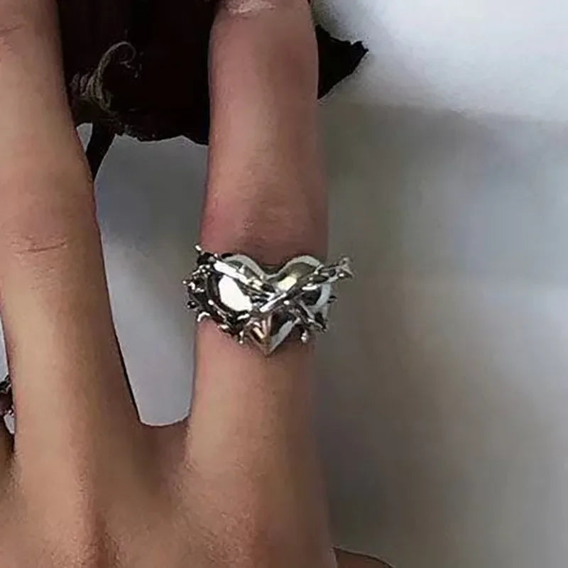 Frauen Gothic Open Snake Ring Einstellbare Tier Ringe Reptil Mode Punk Persönlichkeit Schmuck Zubehör Schmuck Tentakel