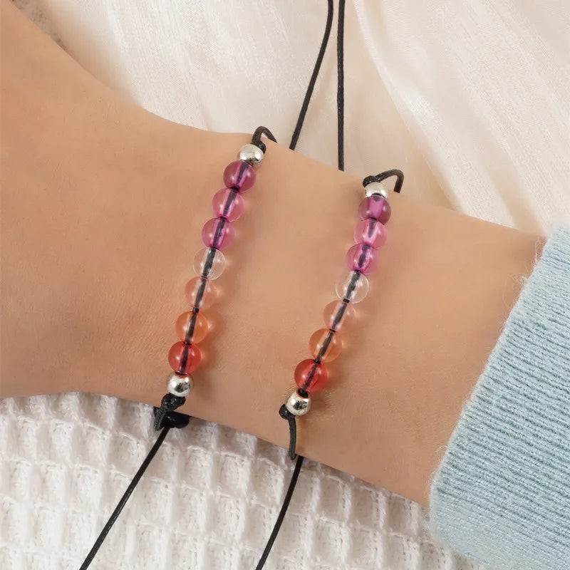 2 teile/los Handgemachte Regenbogen LGBT Seil Armband Für Stolz Homosexuell Frauen Männer Geflochtene Charme Paar Armbänder Liebhaber Freunde Schmuck Geschenke