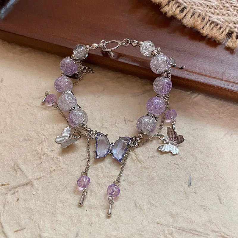 Modisches Nischen-Design zum Aufhängen, Super-Fee-Stern-Armband für Damen, vielseitige und süße Freundin-Accessoires, Schmuck für Damen