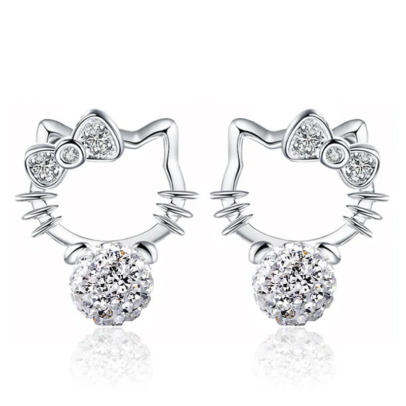Stern-Ohrstecker aus 925er-Sterlingsilber, AAA-Zirkon, hohe Qualität für Damen, Ohrring, Hochzeit, Modeschmuck, Accessoires, Party-Geschenk