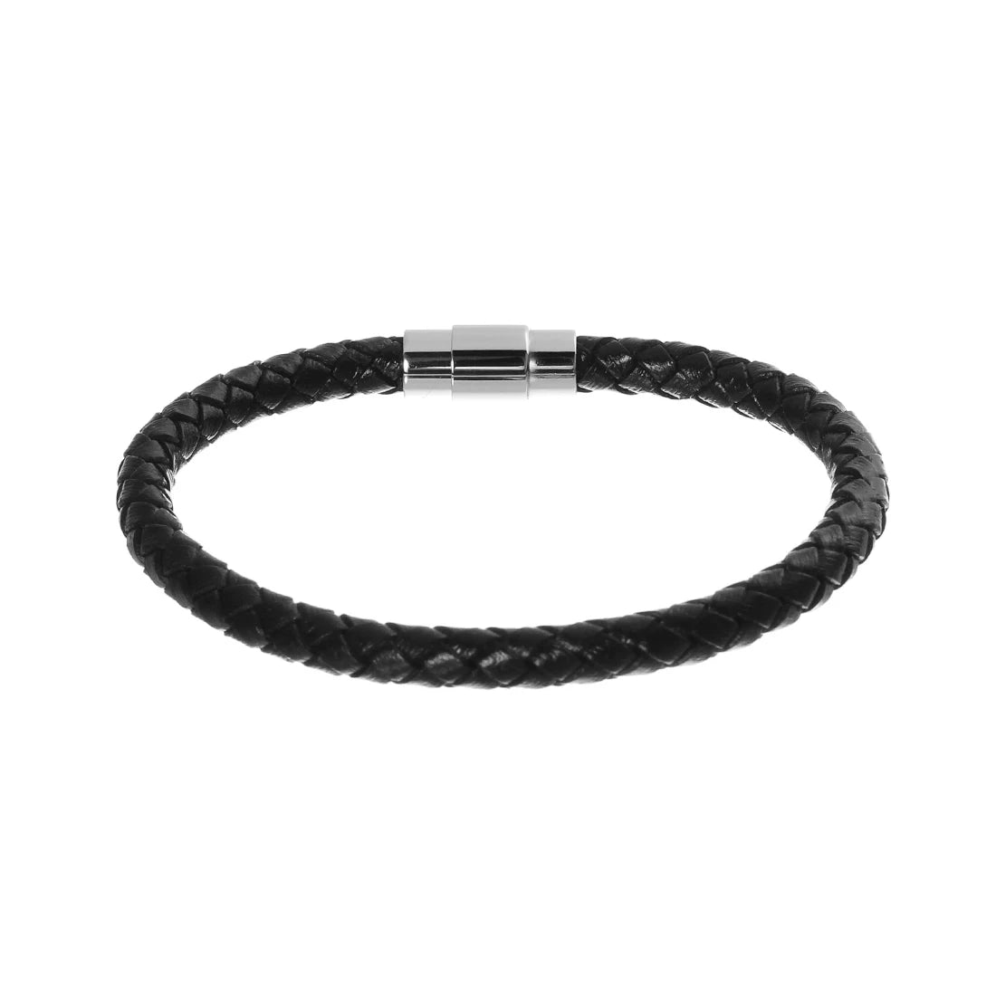 1pc 19/20/21/22cm Mode Design Woven Vintage Echtes Leder Seil Magnetische Schnalle männer armband Für Männer Schmuck Geschenke