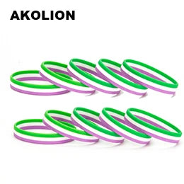Gay Pride Pansexual Silikonkautschuk-Armbänder Sport-Armband Armreif SLP-0005