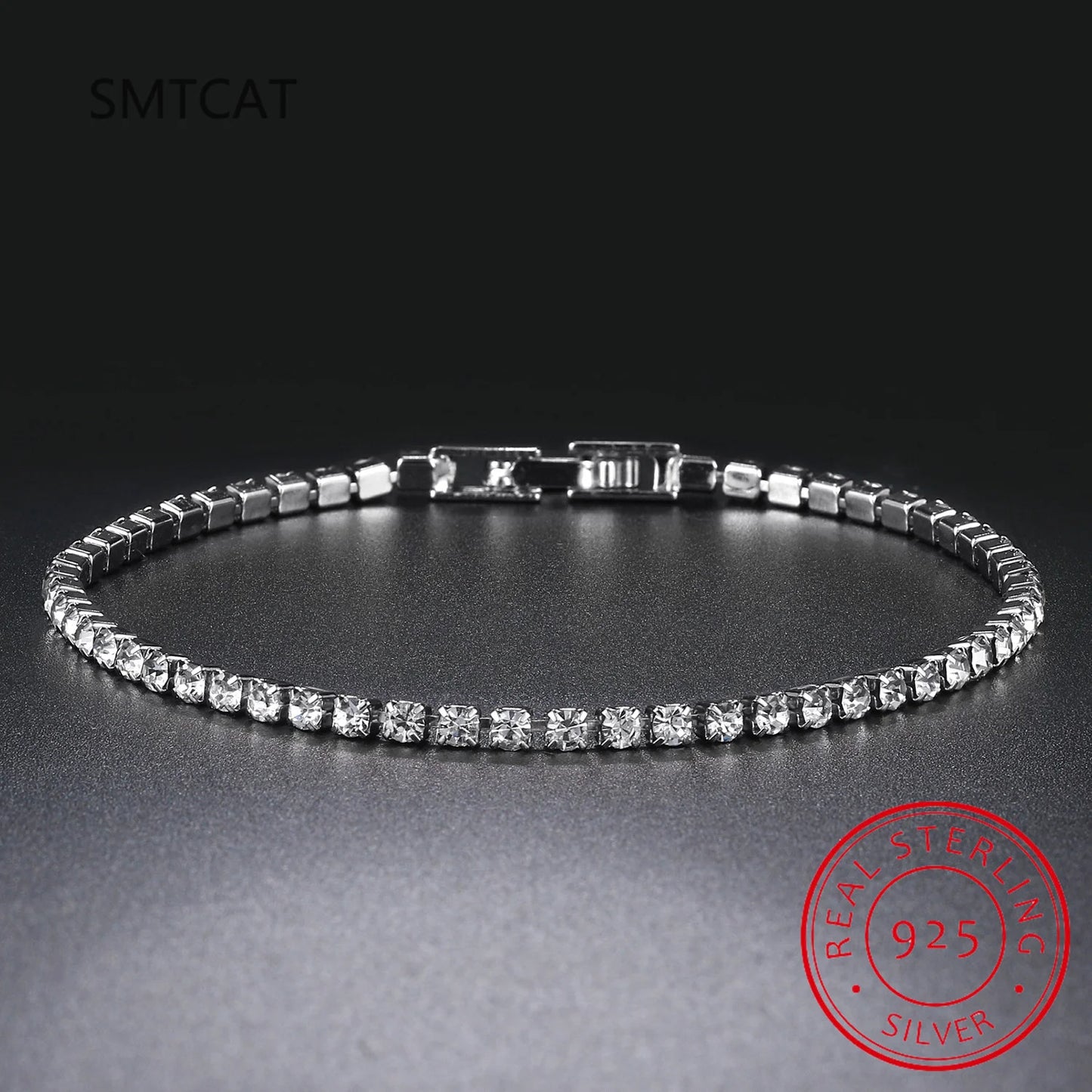 2 mm Moissanit-Tennisarmband für Damen und Herren, 925er Sterlingsilber vergoldet, 18 Karat Gold, Hip-Hop-Kette, runde Blasendiamant-Armbänder