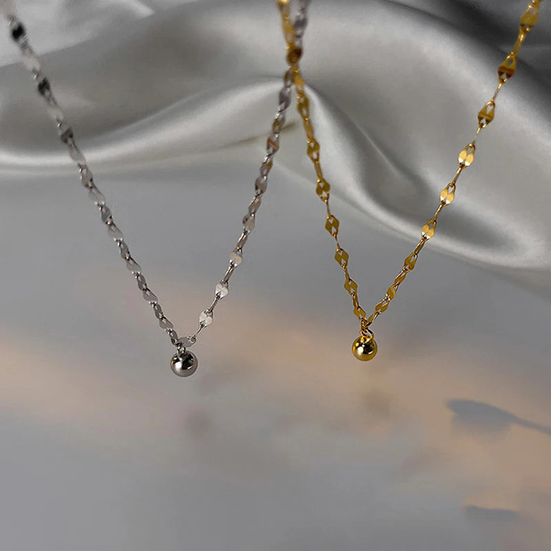 Minimalismus Silber Farbe Perlen Fußkettchen für Frauen Sommer Strand Einfache Flache Kette Armband Barfuß Fußkettchen Schmuck Täglichen Verschleiß