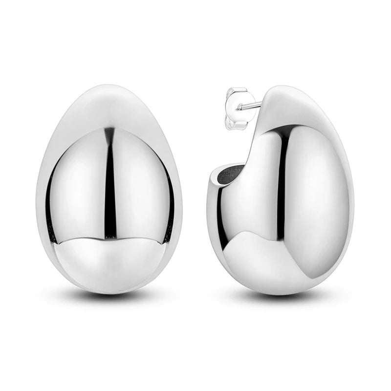 2025 neue 925 Sterling Silber Creolen Blumen Zirkon Tropfen Ohrringe Stud Für Frau Feine Geburtstag Hochzeit Schmuck Geschenke