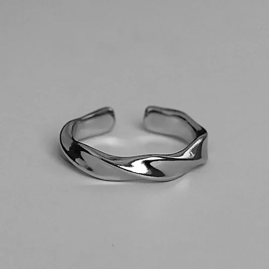 Alemitut Saison Жavera Ciravera Ringe für Männer Frauen Trend Design Metall Twist Einfacher offener verstellbarer Fingerring Schmuck Hochzeit Anillos