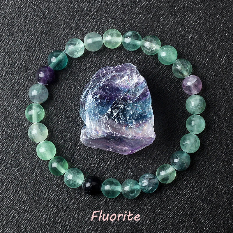 Geniune Amethyst Natur kristall Armband für Frauen Pulsera Amethust Armband aus echten Naturstein perlen Körper reinigung