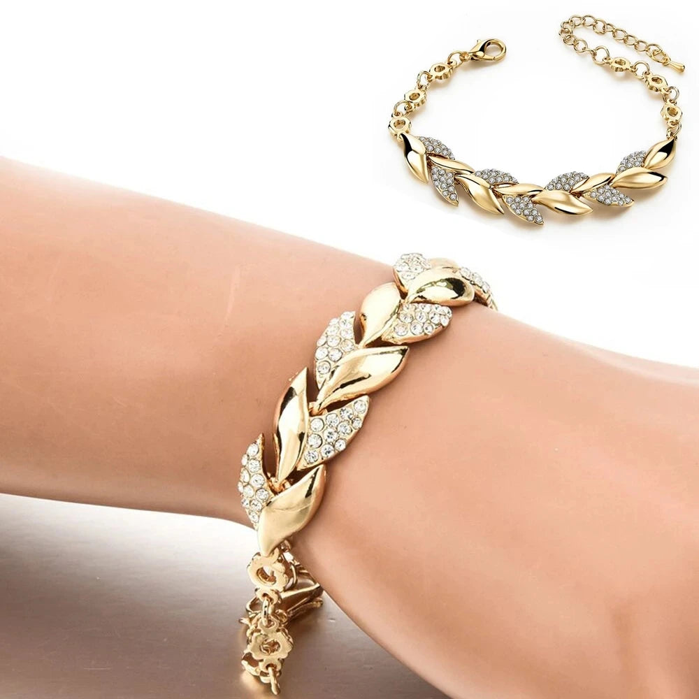 Neues Ankunfts-Elegantes Kristall-Statement-Armband aus 925er-Sterlingsilber für Frauen und Mädchen, Jahrestagsgeschenk, trendiger Schmuck