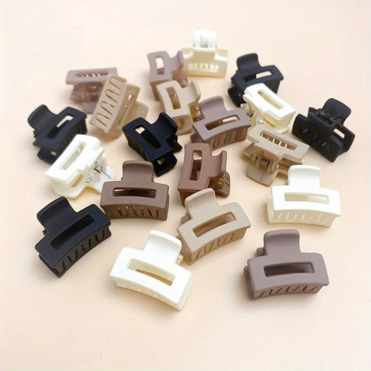 Koreanische Gemischte Haar Mini Kleine Greif Clip Matte Milch Kaffee Farbe Mädchen Pony Nette Haarnadel Kleine Greif Clip Seite Haar Clip Haar zubehör