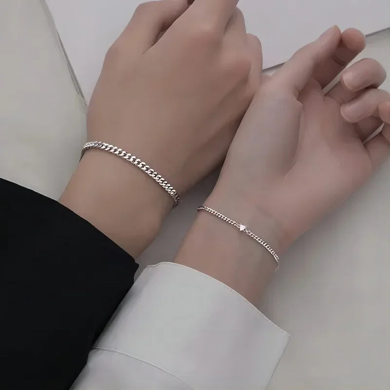 Paar-Armband-Sets für Männer, Frauen, Freundin, Freund, Sie und Ihn, passender Armreif, verstellbare Armbänder für Liebhaber, beste Freunde