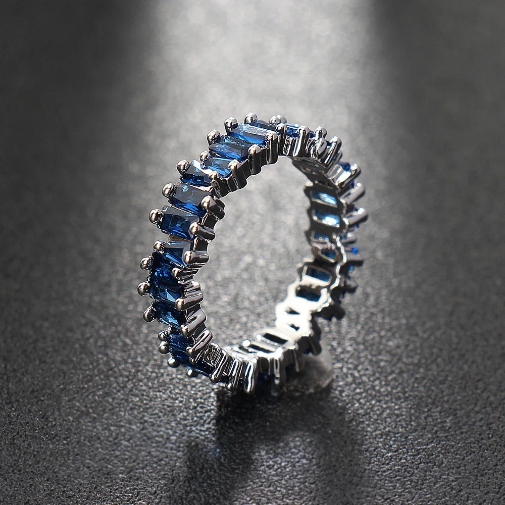 EMMAYA Luxus-Ehering für Damen mit AAA-Cz-Motiv, modischer Party-Schmuck, Charme, neu eingetroffen