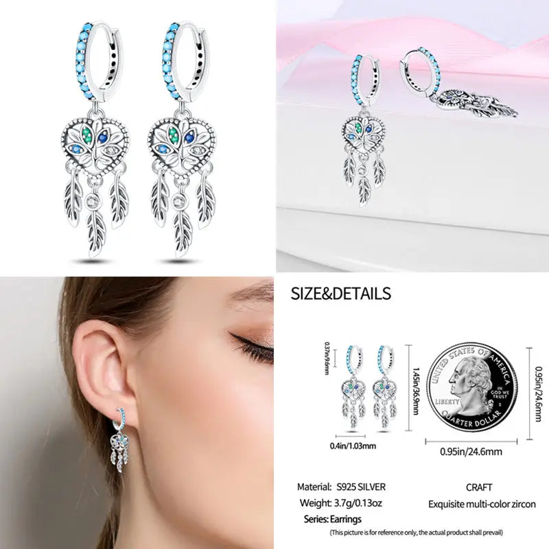 2024 Hotsale Ohrringe aus 925er-Sterlingsilber, Creolen mit Pavé-CZ-U-Form, Zirkon für Frauen, funkelnd, mit Größe, Modellanzeige