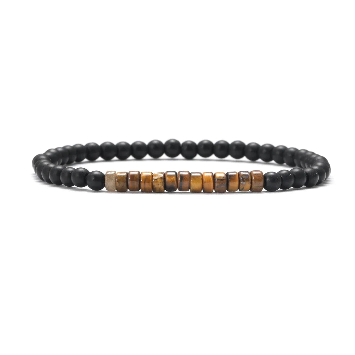 Dopamin-Perlenarmbänder für Herren und Damen, bezaubernde Armbänder, Naturstein-Armbänder, Schmuck, beste Freundschaftsaccessoires