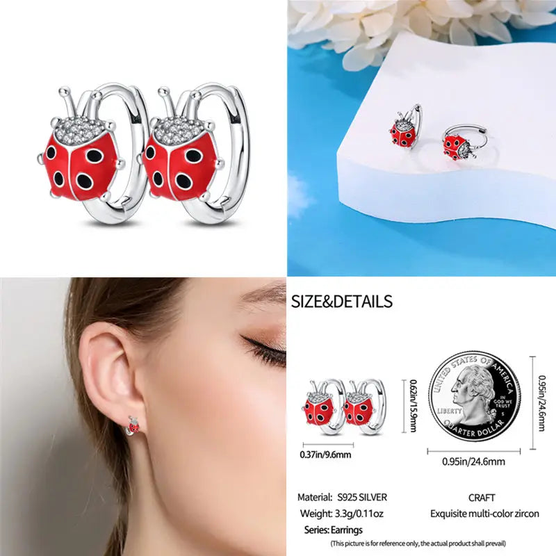 2024 Hotsale Ohrringe aus 925er-Sterlingsilber, Creolen mit Pavé-CZ-U-Form, Zirkon für Frauen, funkelnd, mit Größe, Modellanzeige