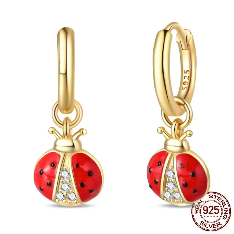 Leuchtende Muschel-Ohrringe für Damen, Original-Ohrringe aus 925er-Sterlingsilber, Pavé-CZ-Stern, Mond, Creolen, Verlobung, Hochzeit, Schmuck
