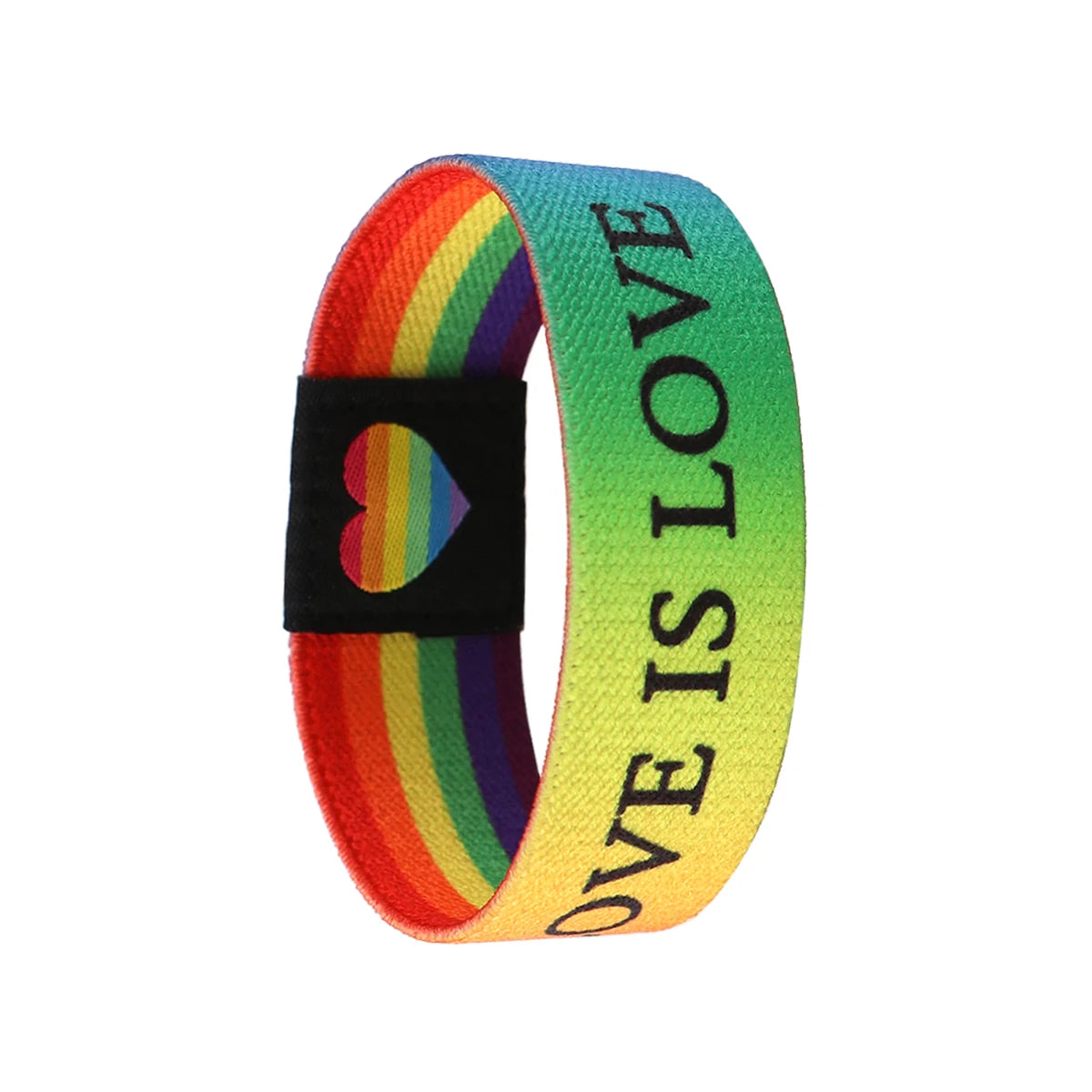 LGBTQ Pride Lesben Gay Regenbogen Flagge Armband Armbänder zur Hand Stretch Armband Armband Frauen Männer Armreifen Zubehör Schmuck