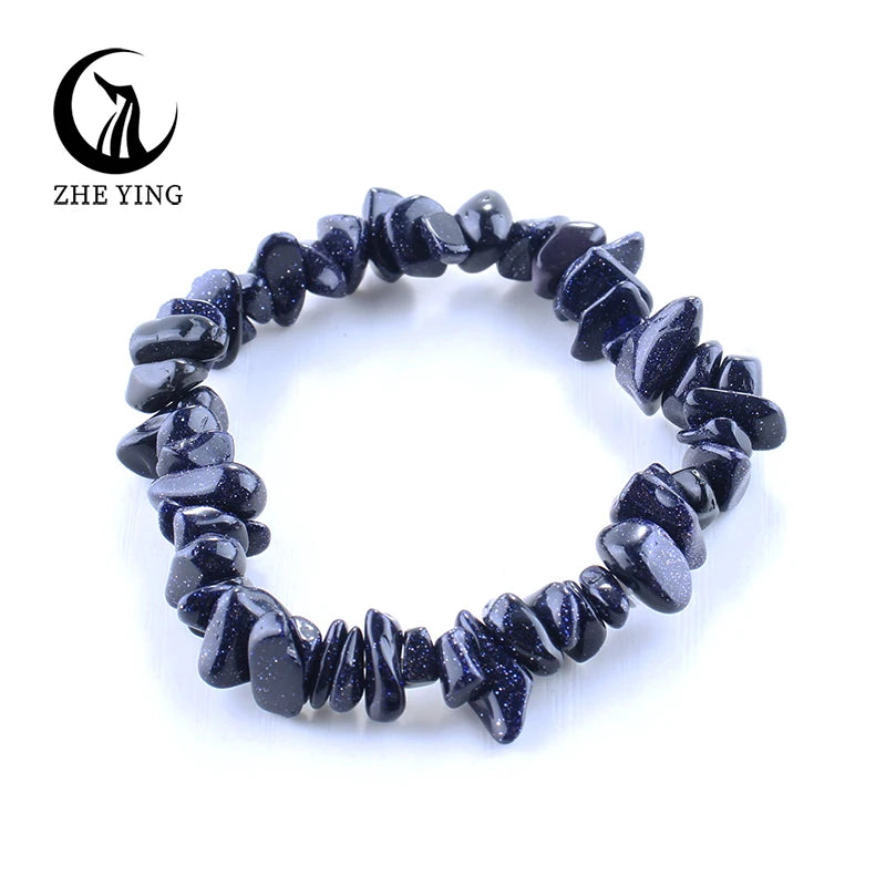 Zhe Ying Malachit-Stein-Perlen-Armband, 5–8 mm, kleiner natürlicher Edelstein, Stretch-Armband für Damen, modisch, günstiger Schmuck, Geschenk