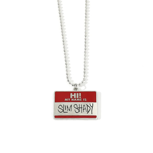 POTCET Eminem Herren-Halskette, modische, vielseitige Halskette, 2024, Hip-Hop-Schmuck, Anhänger-Halskette als Souvenir für Freund