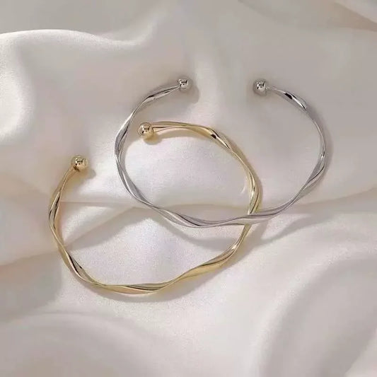 Neuer Modetrend einzigartiges Design elegante exquisite Twist einfache Armband Frauen Schmuck Hochzeits feier Premium Geschenk Großhandel
