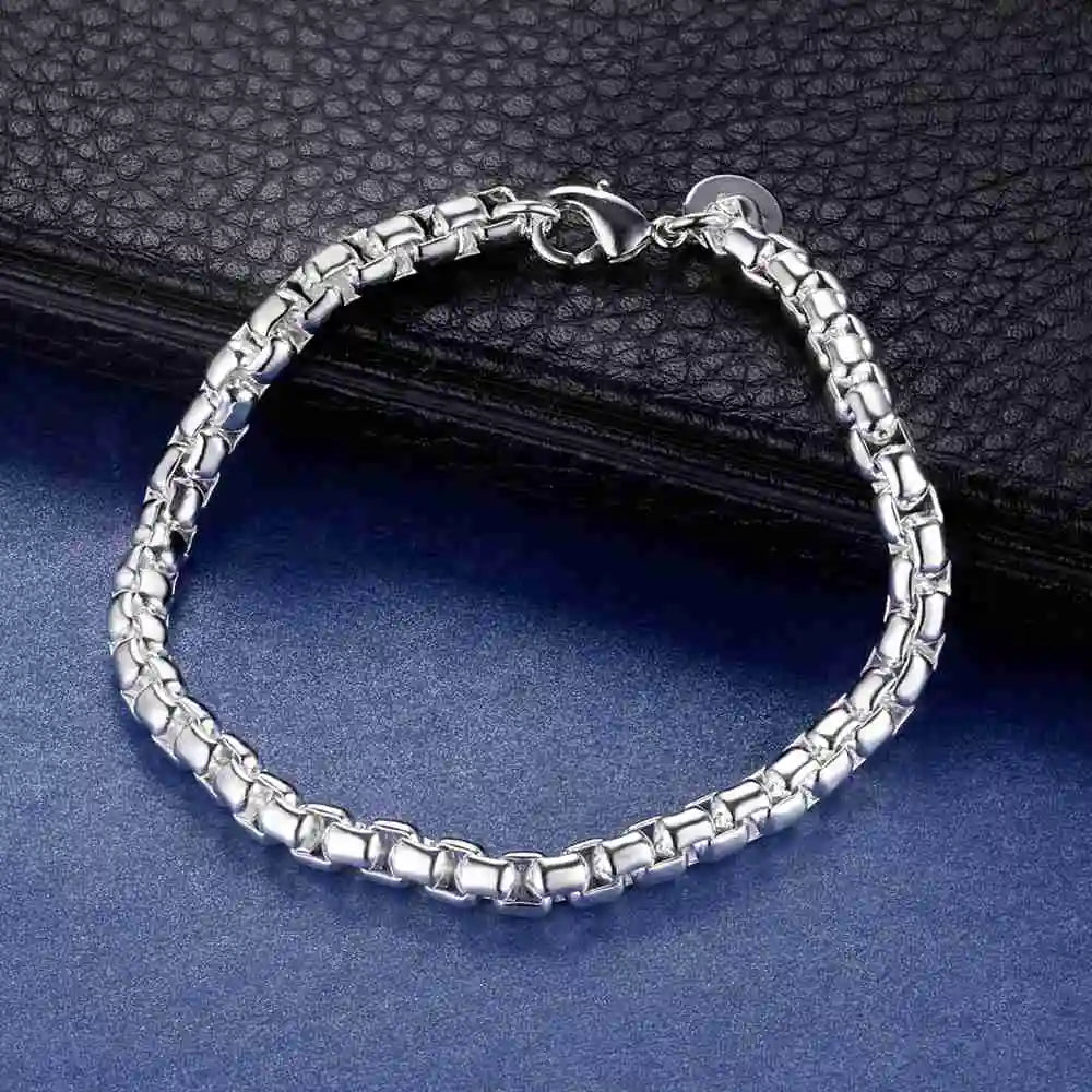 Neues Armband aus 925er-Sterlingsilber, hochwertige romantische Kette für Damen, modisch, Verlobungsfeier, Hochzeit, Schmuck, Geschenk
