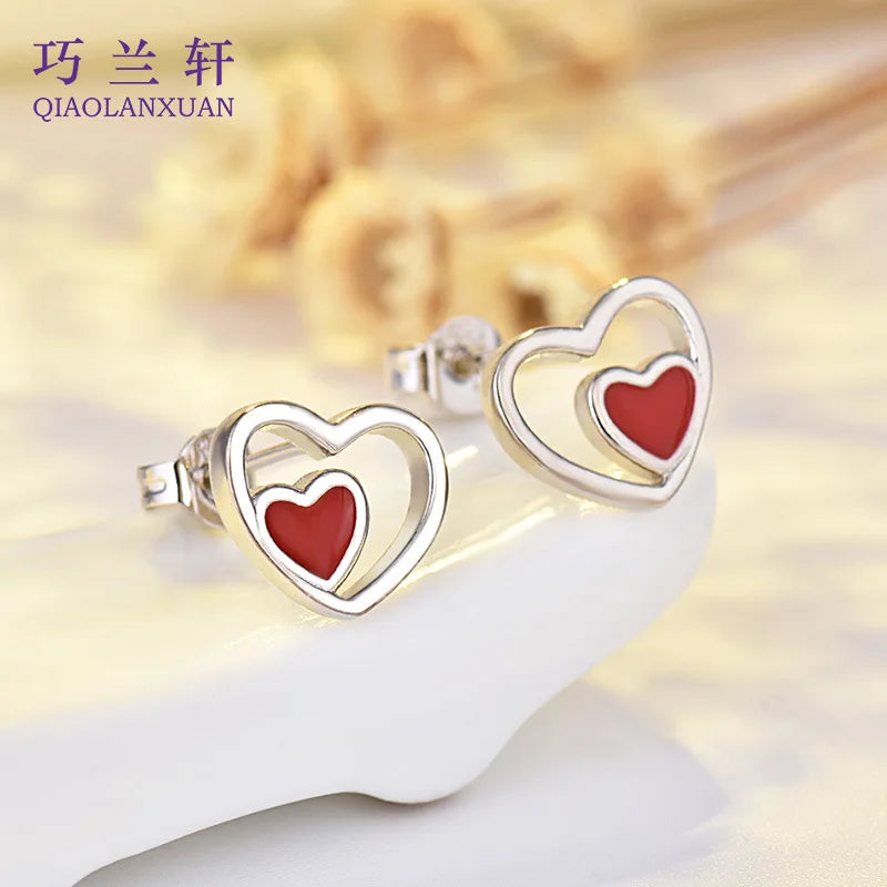 Stern-Ohrstecker aus 925er-Sterlingsilber, AAA-Zirkon, hohe Qualität für Damen, Ohrring, Hochzeit, Modeschmuck, Accessoires, Party-Geschenk