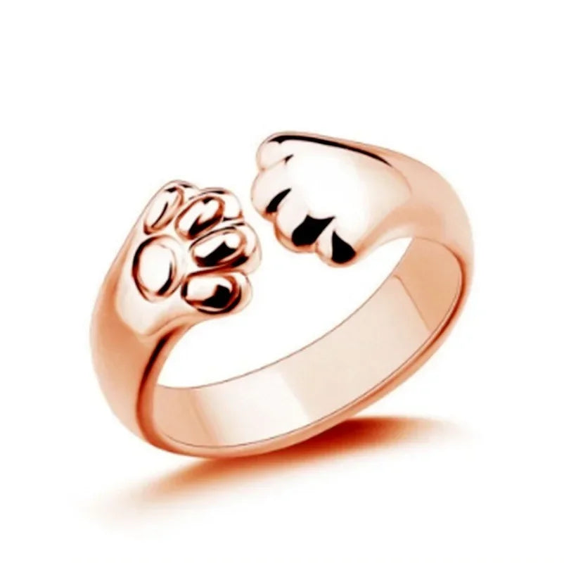 Niedliche Glückskatze-Tierringe, verstellbare Fingerringe für Männer, Liebhaber, Frauen, Dame, Mädchen, Jungen, männlich, Valentinstag, Paarschmuck