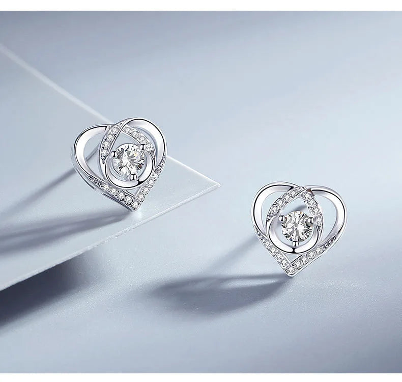 Stern-Ohrstecker aus 925er-Sterlingsilber, AAA-Zirkon, hohe Qualität für Damen, Ohrring, Hochzeit, Modeschmuck, Accessoires, Party-Geschenk