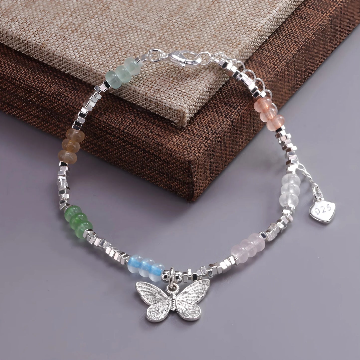 VENTFILLE 925 Sterling Silber Linie Extrem feines Armband für Frauen Liebe Haert Bead Koreanische Ins Süße Schmuck Geschenk Dropshipping