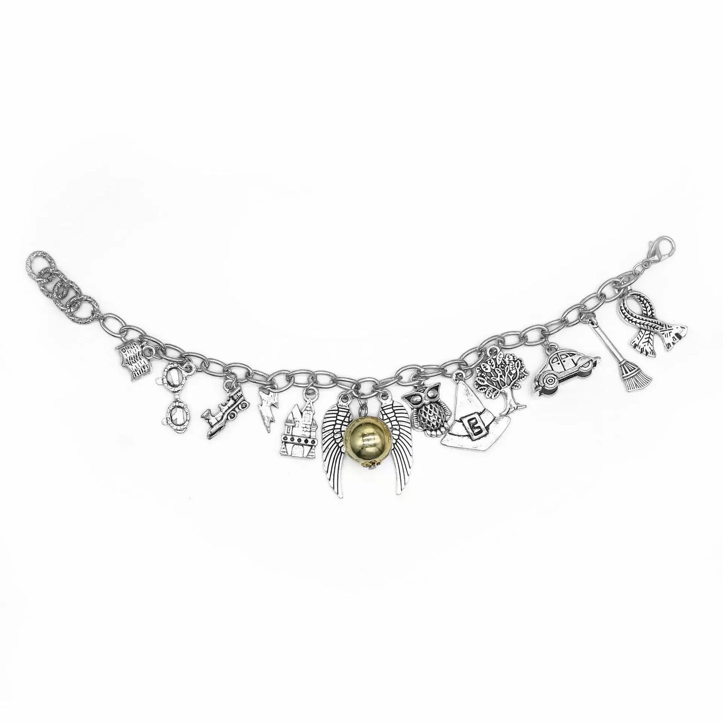 Harry Potter Magic Academy Series Kombination aus Metall-Eulenflügel-Armband, europäisches und amerikanisches Fashion Week End, beliebtes Produkt
