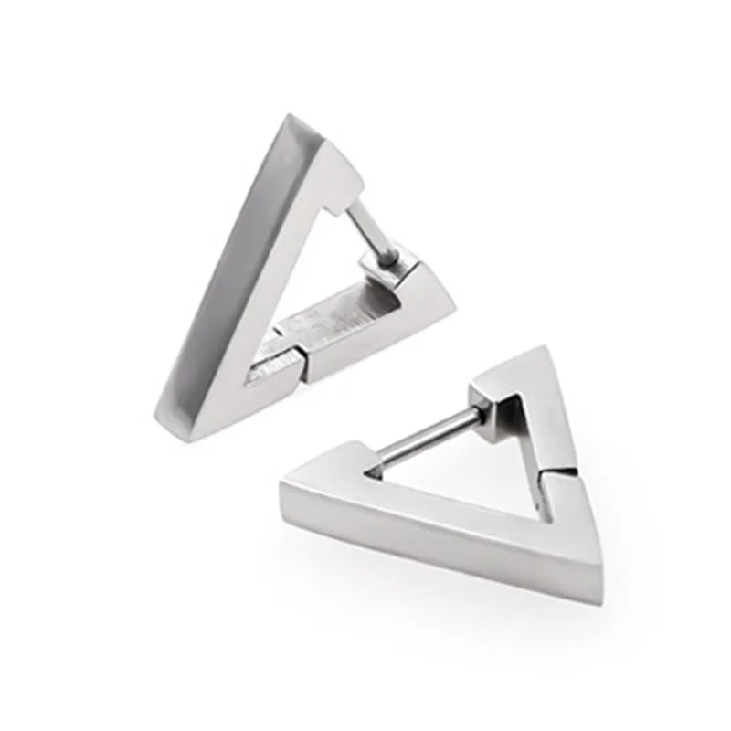 Neueste 1 Paar Edelstahl Kreuz Anhänger Baumeln Lange Quaste Unisex Creolen Männer/Frauen Punk Gothic Schmuck Beste Geschenke