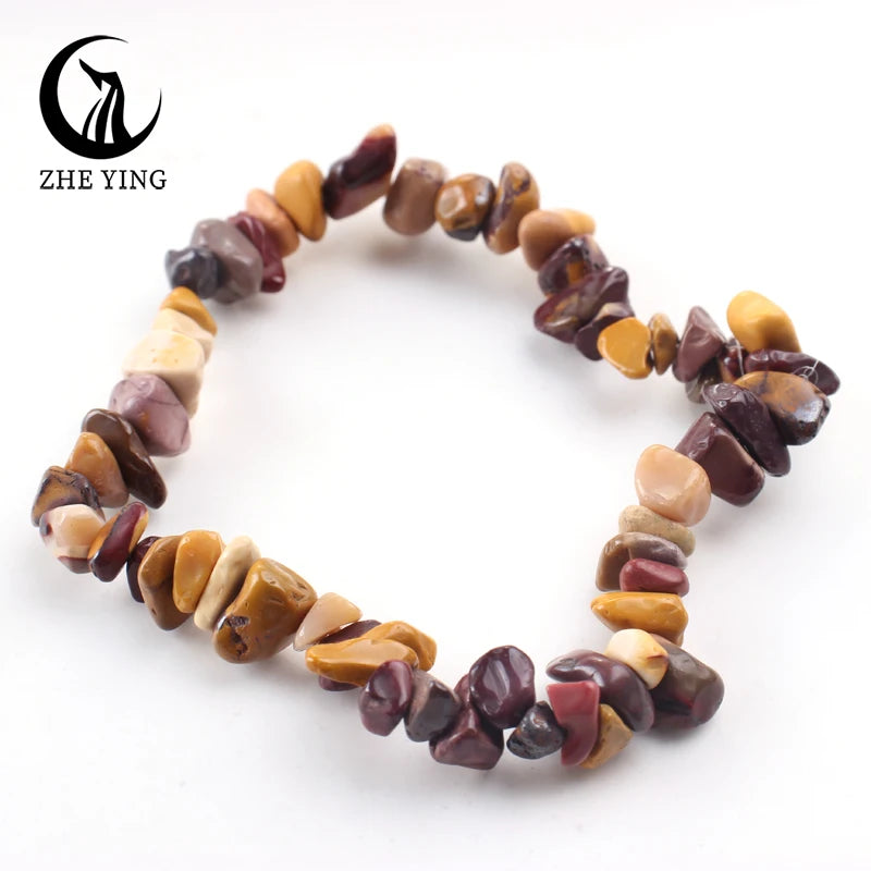 Zhe Ying Malachit-Stein-Perlen-Armband, 5–8 mm, kleiner natürlicher Edelstein, Stretch-Armband für Damen, modisch, günstiger Schmuck, Geschenk