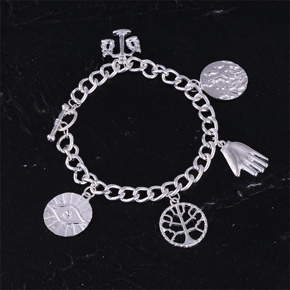 Modeschmuck-Charm The Novel Classic Movie Mix Divergent 5-Faktionen-Armband für Männer und Frauen