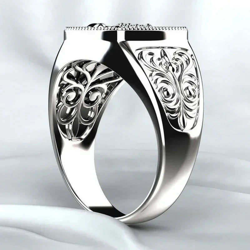 Skorpion Tier Herren Ring Punk Schmuck Zubehör Männer Ringe Coole Mode Hip Hop Rock Schmuck Geschenk Halloween Weihnachten Party Ringe