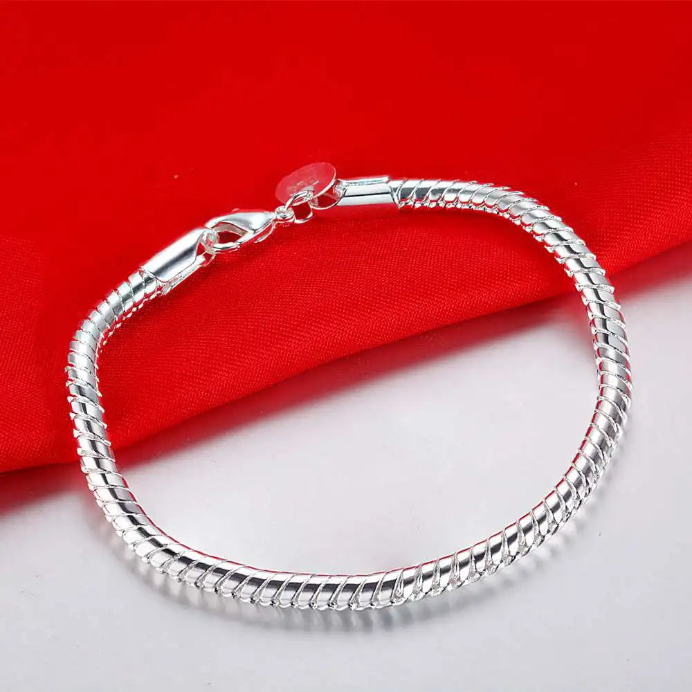 Neues Armband aus 925er-Sterlingsilber, hochwertige romantische Kette für Damen, modisch, Verlobungsfeier, Hochzeit, Schmuck, Geschenk