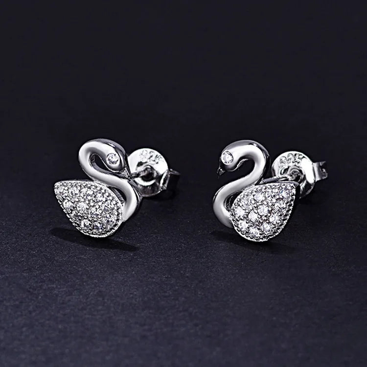 Stern-Ohrstecker aus 925er-Sterlingsilber, AAA-Zirkon, hohe Qualität für Damen, Ohrring, Hochzeit, Modeschmuck, Accessoires, Party-Geschenk