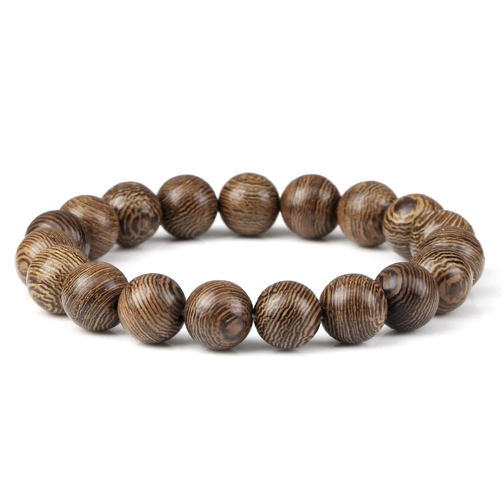 6/8/10/12mm Natürliche Holz Perlen Armband Lama Mönch Tibetischen Buddhismus Rosenkranz Armreifen Frauen Mann meditation Gebet Handgemachten Schmuck