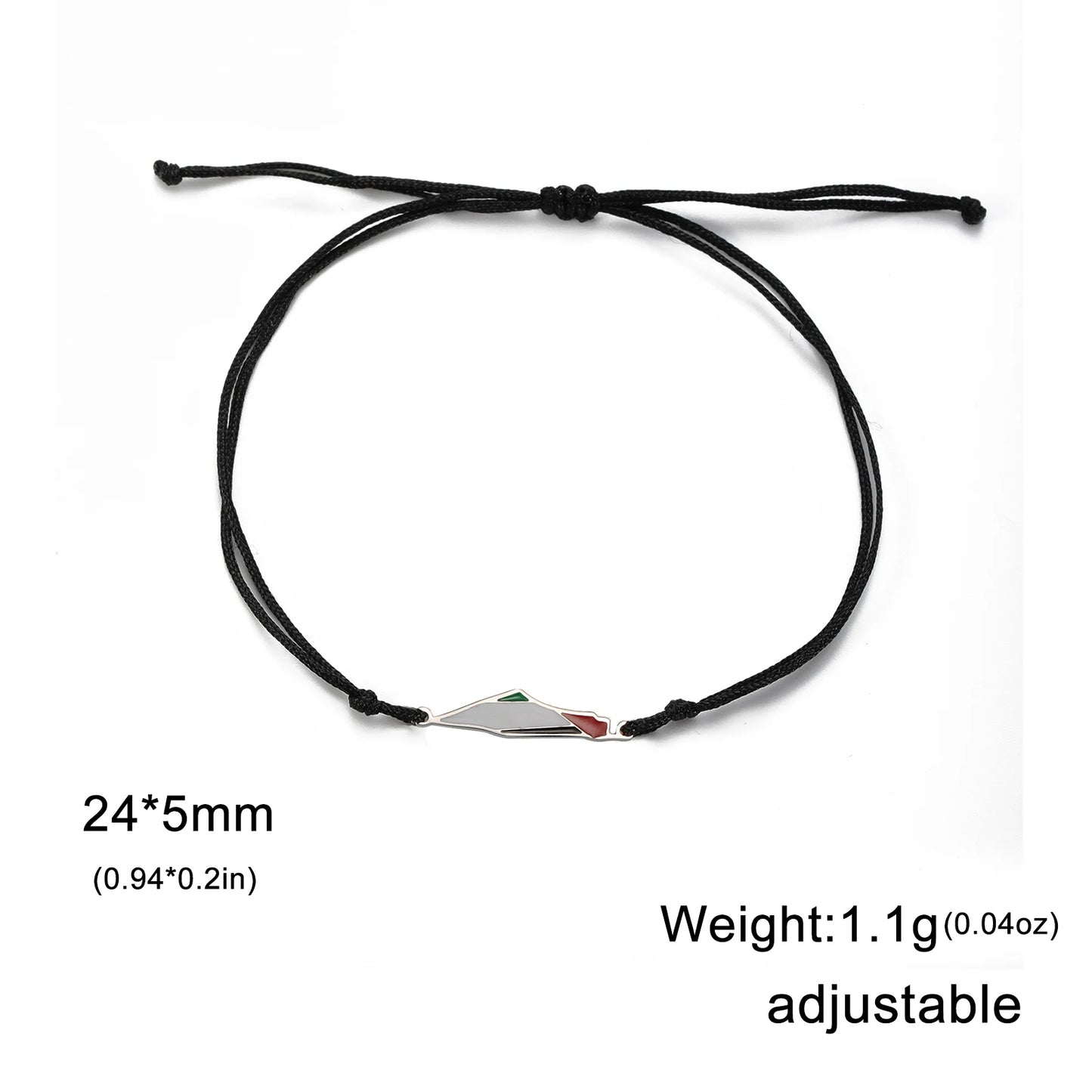 Israel Palästina Karte Anhänger Edelstahl Armband Männer und Frauen Mode Ethnische Party Multi Stil Armband Schmuck Geschenk