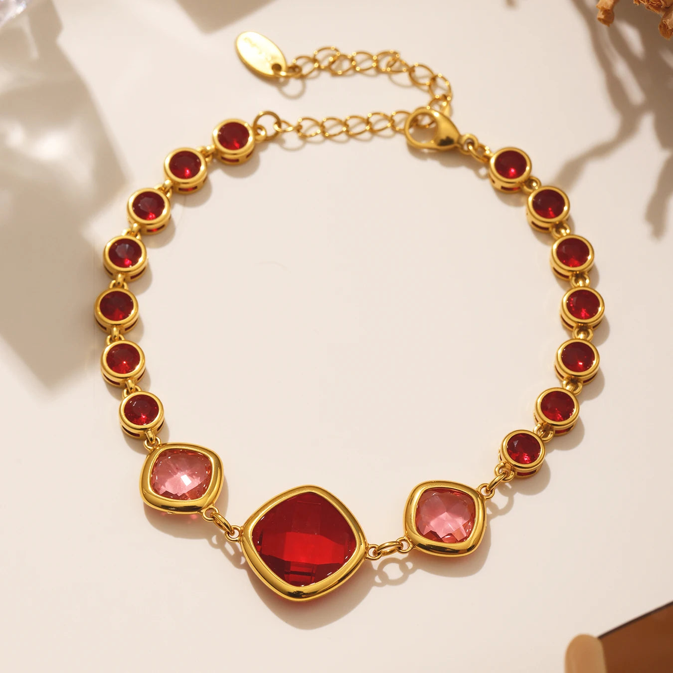 Nivora Hohe Qualität Quadrat Runde Glas Armband Fußkettchen Für Frauen Edelstahl Kette Armband Frauen Hochzeit Engagement Schmuck