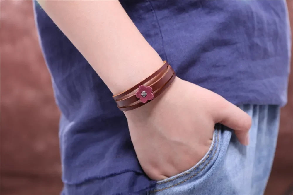 Leder Armbänder für Frauen Männer Schmuck Handgemachte Flügel Charme pulseira masculina pulseira feminina bileklik armband männer femme neue