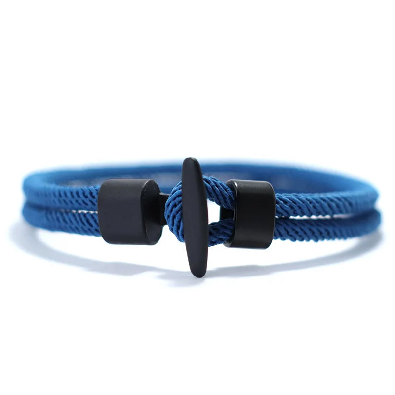 51Luckind Einfache Design Milan Seil Armband Handgemachte Männer Frauen Outdoor Survival Armband Für Camping Armband Gewinde Schmuck