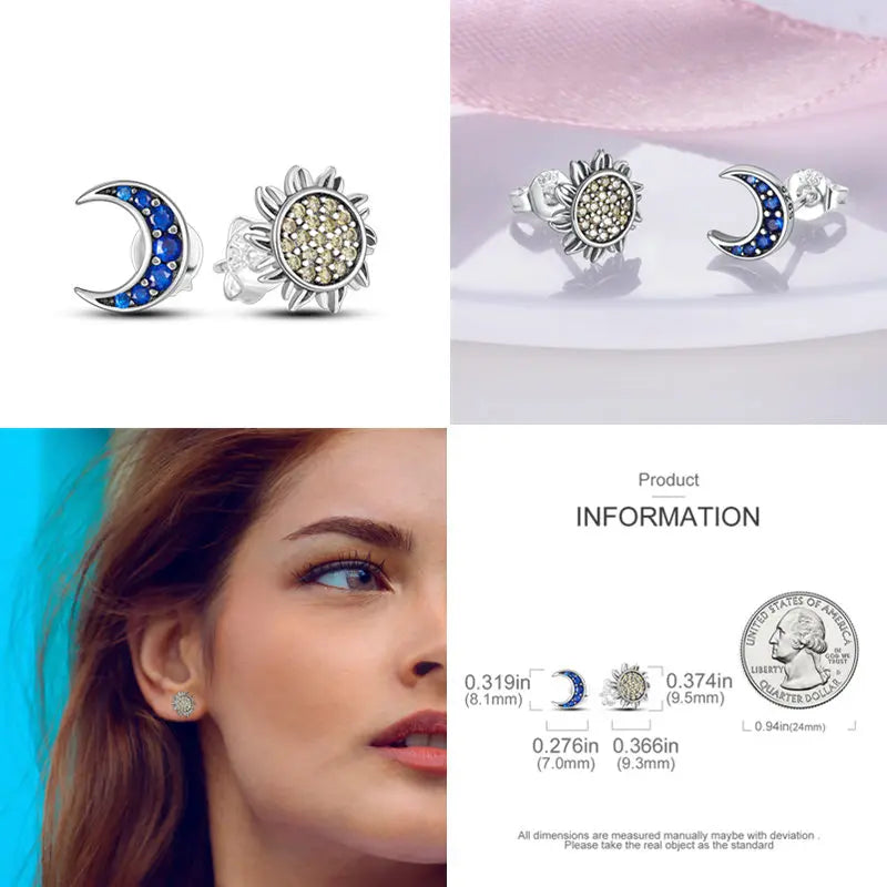 2024 Hotsale Ohrringe aus 925er-Sterlingsilber, Creolen mit Pavé-CZ-U-Form, Zirkon für Frauen, funkelnd, mit Größe, Modellanzeige