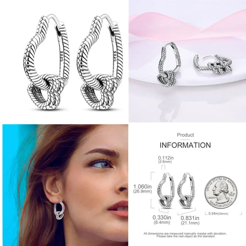 2024 Hotsale Ohrringe aus 925er-Sterlingsilber, Creolen mit Pavé-CZ-U-Form, Zirkon für Frauen, funkelnd, mit Größe, Modellanzeige