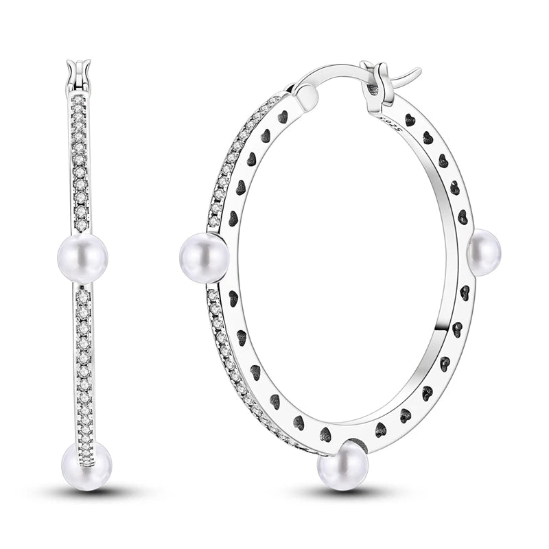2025 neue 925 Sterling Silber Creolen Blumen Zirkon Tropfen Ohrringe Stud Für Frau Feine Geburtstag Hochzeit Schmuck Geschenke